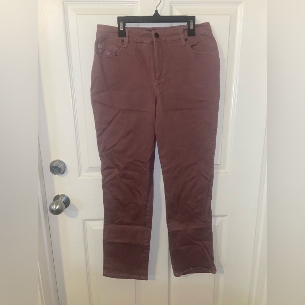 Gloria Vanderbilt Washed Out Purple Amanda Jeans